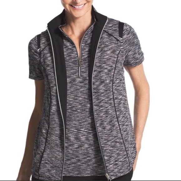 COPY - Zenergy Golf Chicos reversiable zip up vest Sz 2 - Picture 3 of 16